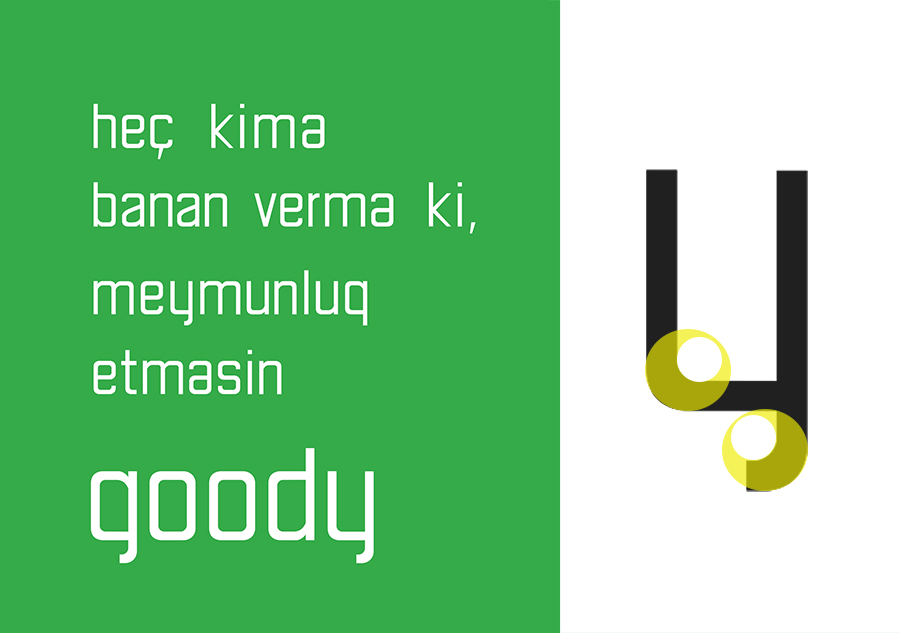 Letter Y, Design typeface, design font, Baku ,ORder 